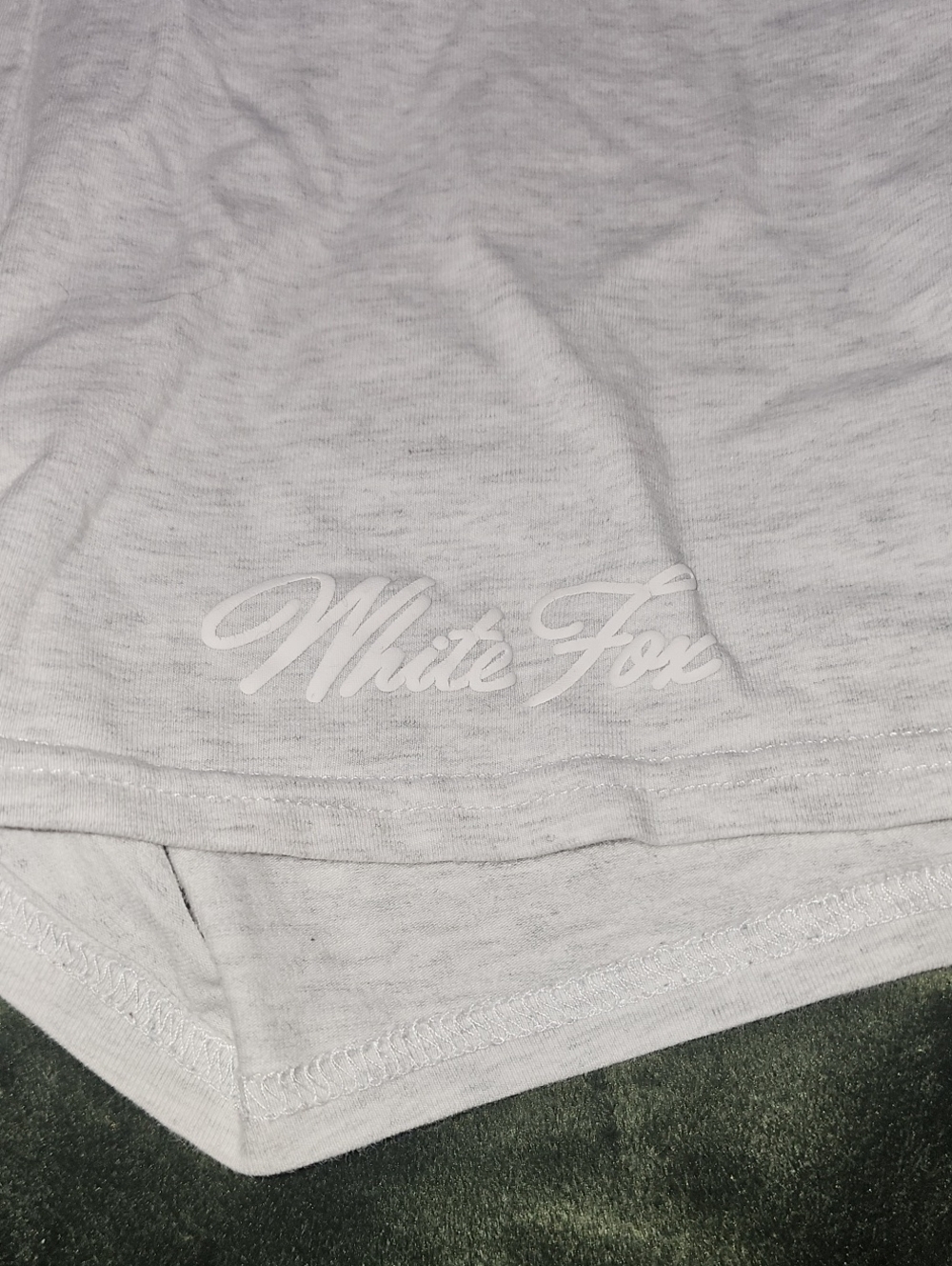 White Fox Womens Slim Fit Gray Shorts. Sz XXS!! - Picture 2 of 8
